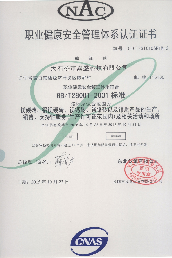 镁铁蓄热砖